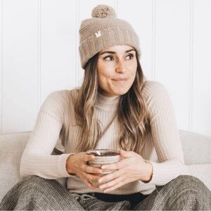 Will + Bear 100% Australian Wool - Tasman “Fawn” Soft Wool Beanie BNWT